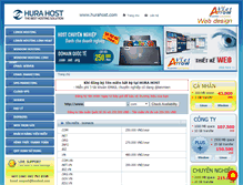Tablet Screenshot of hurahost.com